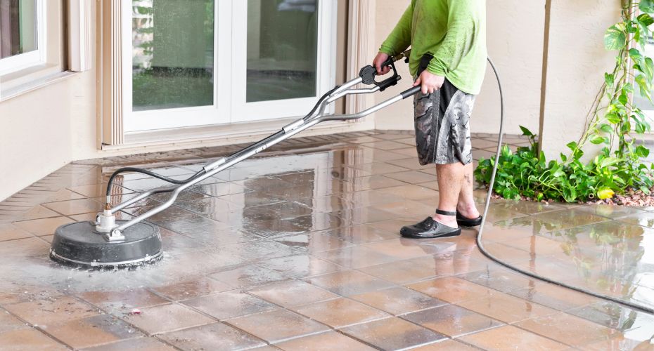 DIY Patio Cleaning