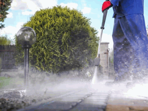 Driveway Pressure Washing